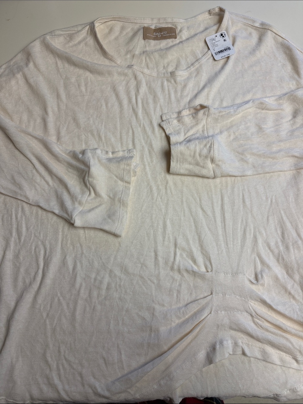 Free People Free-Est Long Sleeve Tee Small
